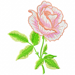 Flowers Embroidery Design 7
